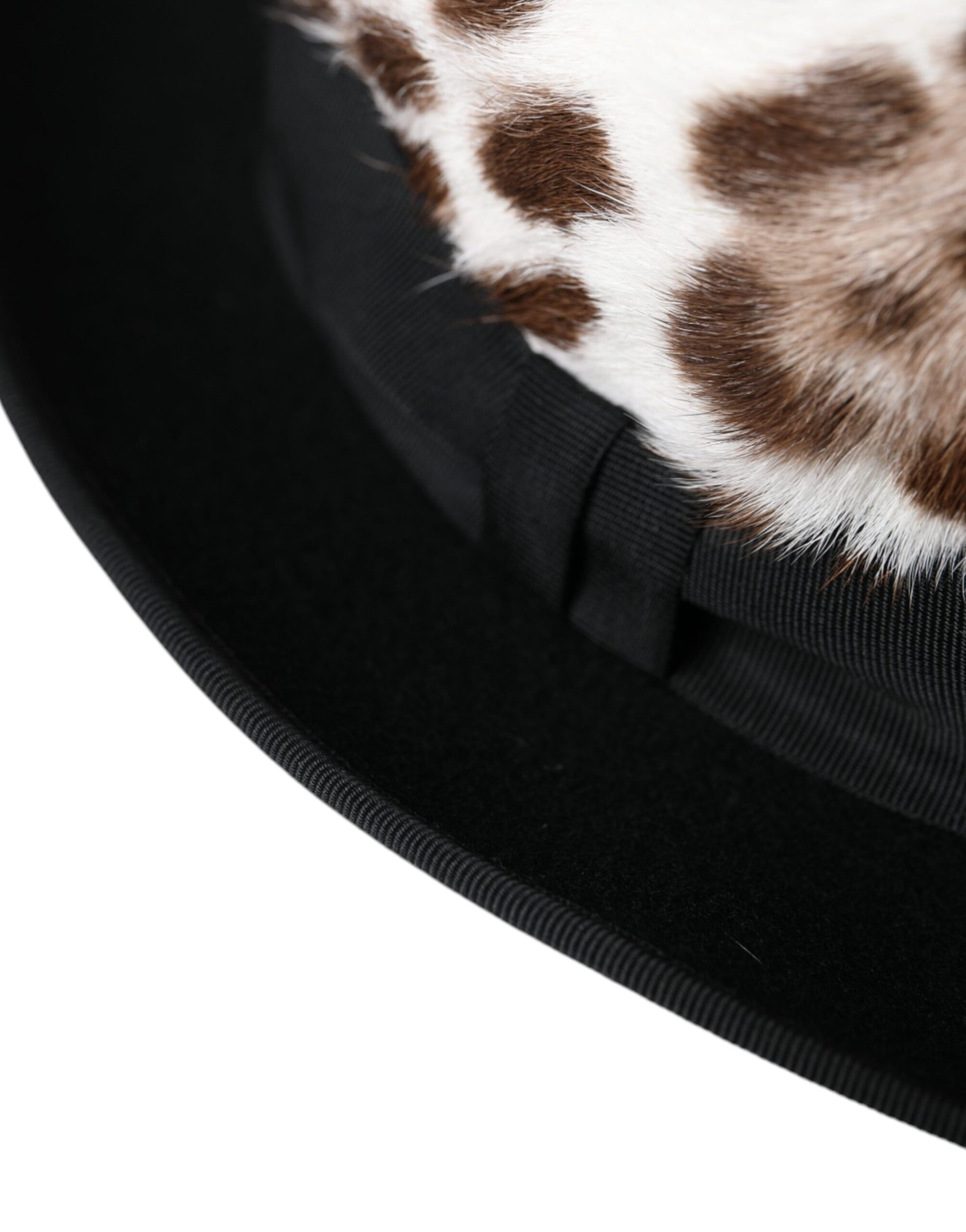 Chapeau Fedora Femme Léopard Multicolore Dolce & Gabbana