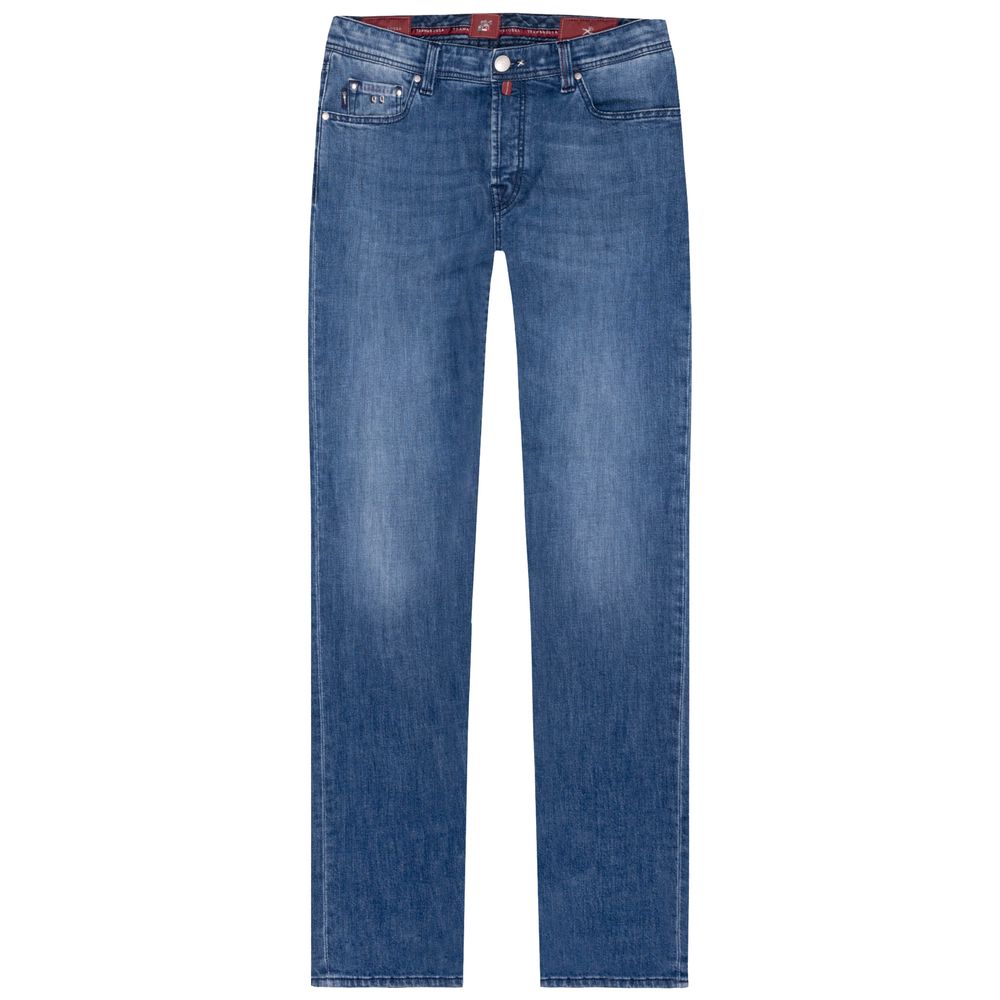 Tramarossa Herren-Jeans aus blauer Baumwolle