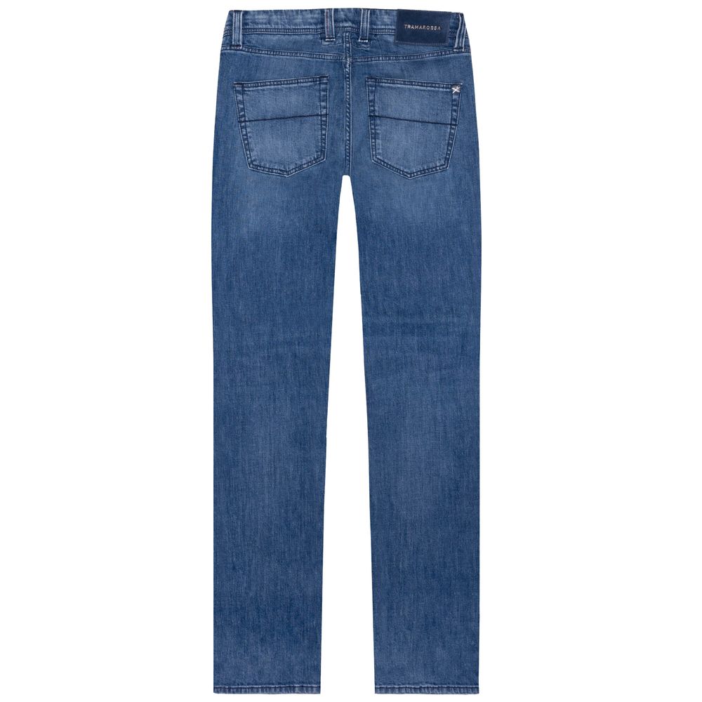 Tramarossa Herren-Jeans aus blauer Baumwolle