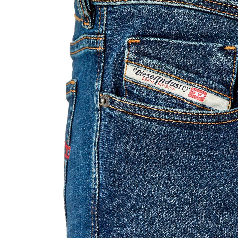 Diesel Jeans und Hose aus Baumwolle, Blau