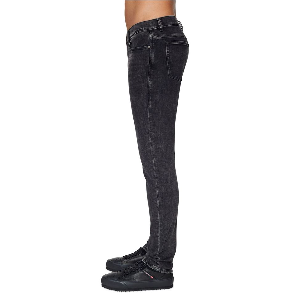 Diesel Schwarze Jeans und Hose aus Baumwolle