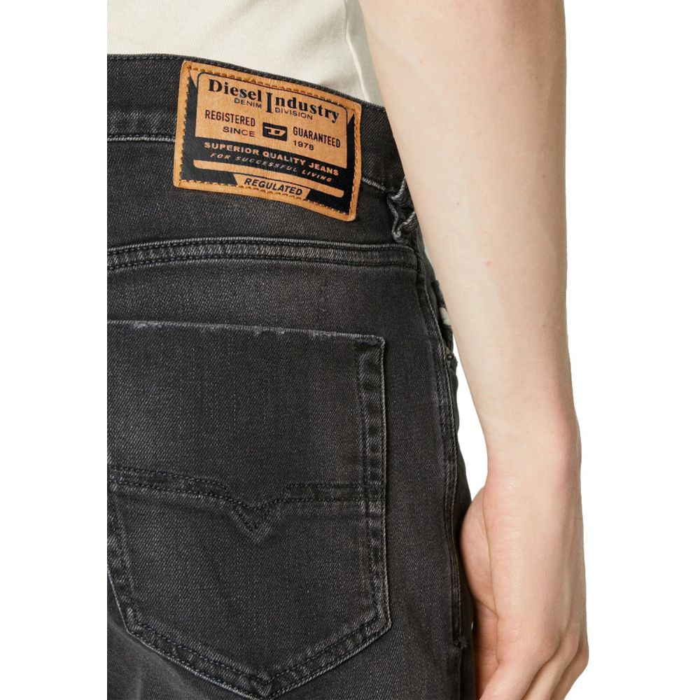 Diesel Schwarze Jeans und Hose aus Baumwolle
