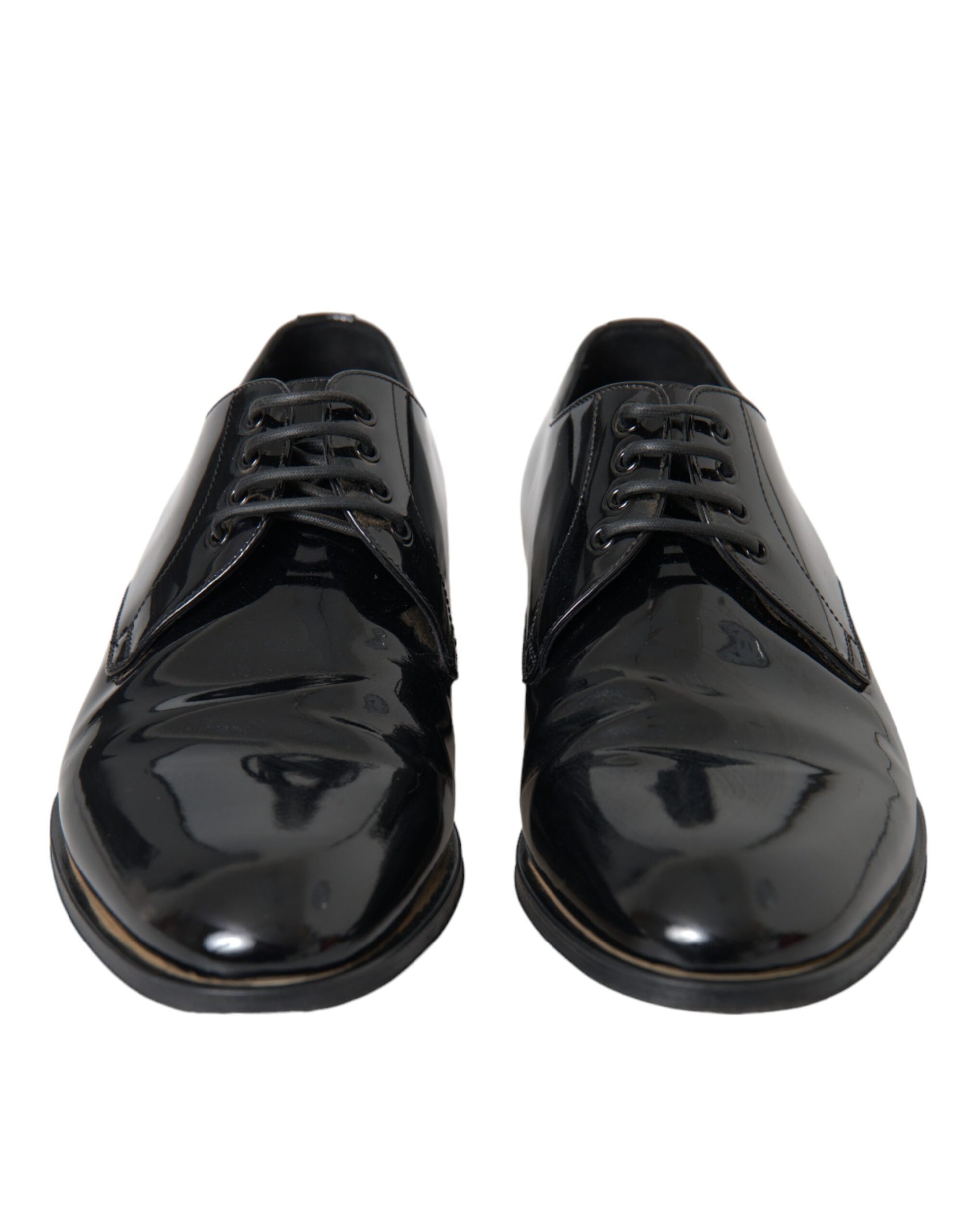 Chaussures richelieu de ville Dolce & Gabbana en cuir verni noir