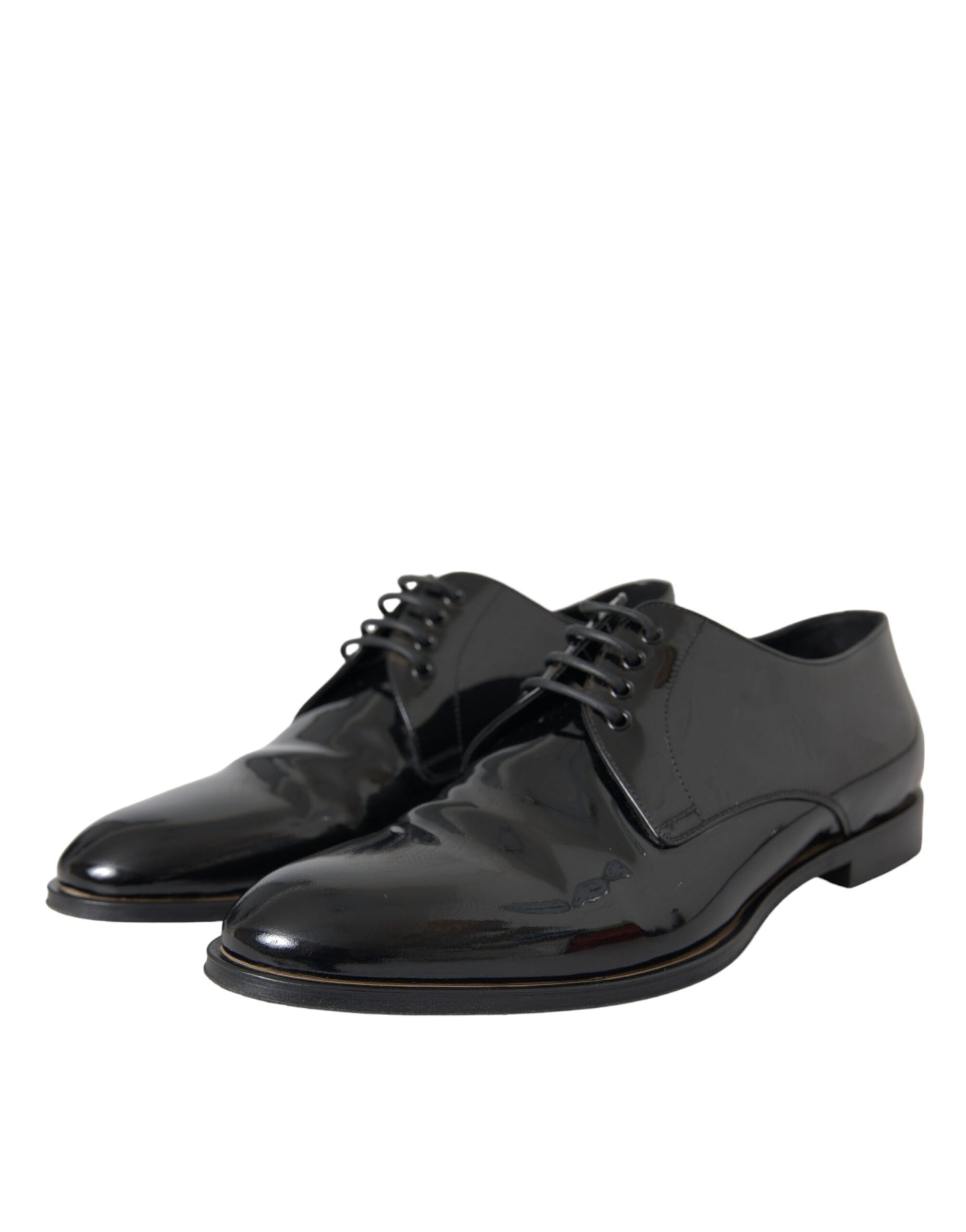 Chaussures richelieu de ville Dolce & Gabbana en cuir verni noir
