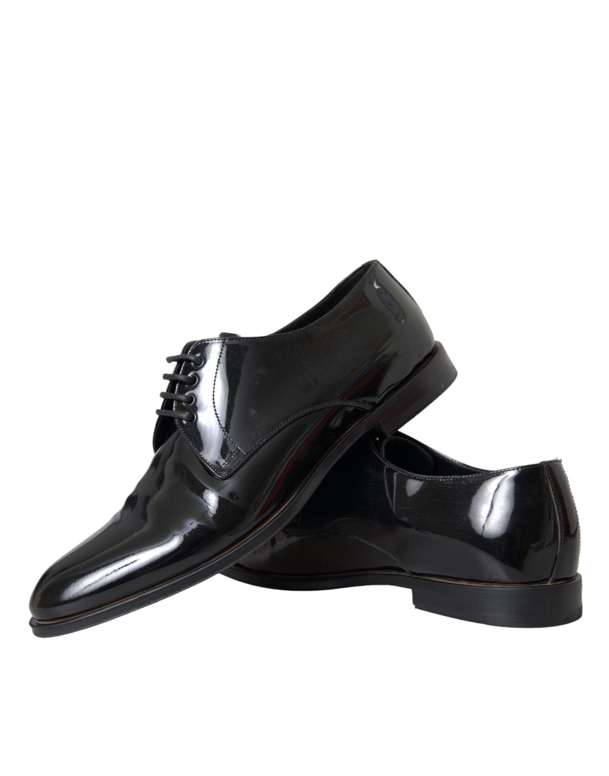 Chaussures richelieu de ville Dolce & Gabbana en cuir verni noir