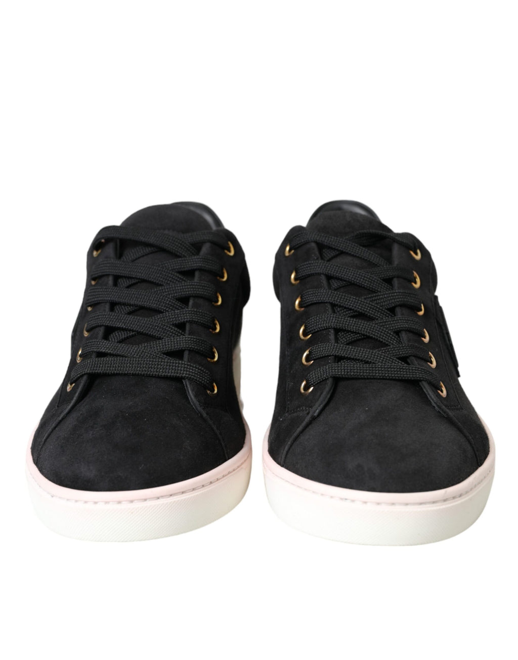 Baskets basses homme Dolce & Gabbana en cuir suédé noir