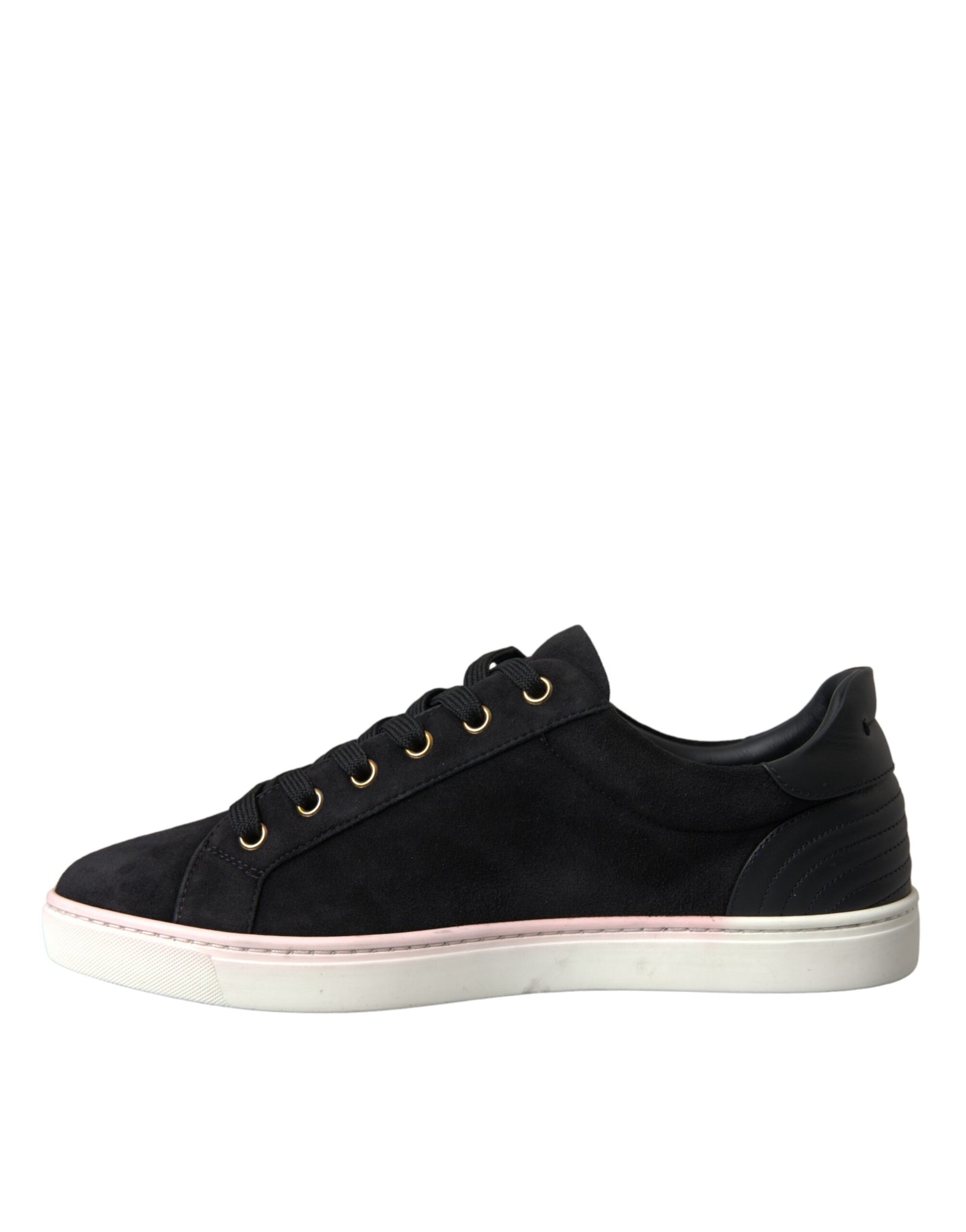 Baskets basses homme Dolce & Gabbana en cuir suédé noir