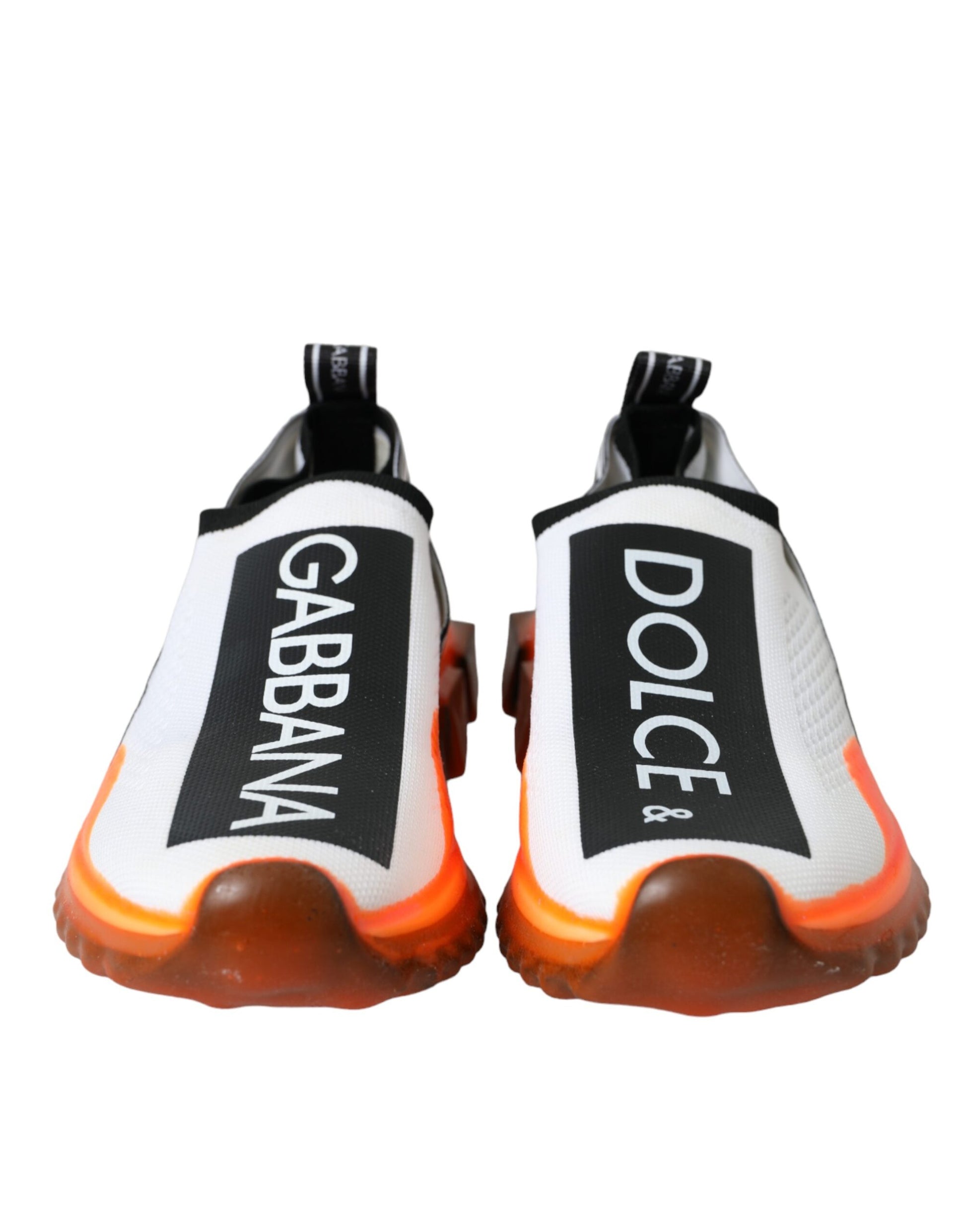 Chaussures Dolce & Gabbana Sorrento à enfiler, noires, blanches et oranges