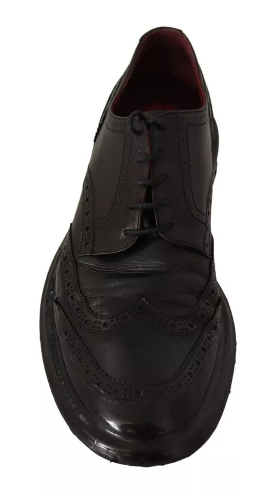 Chaussures Richelieu Dolce & Gabbana en cuir noir