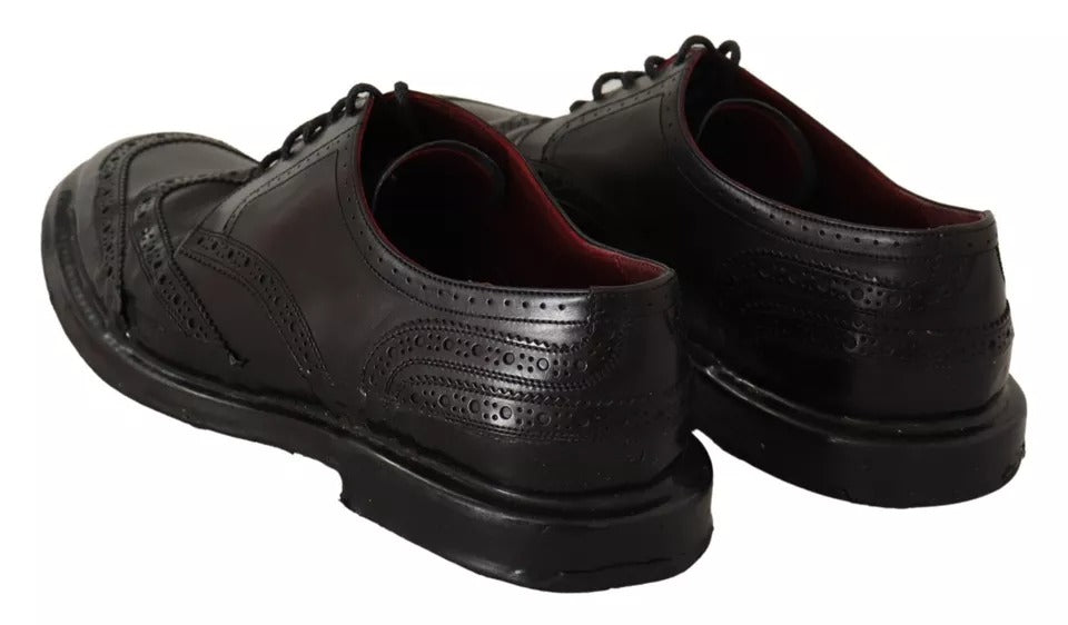 Chaussures Richelieu Dolce & Gabbana en cuir noir