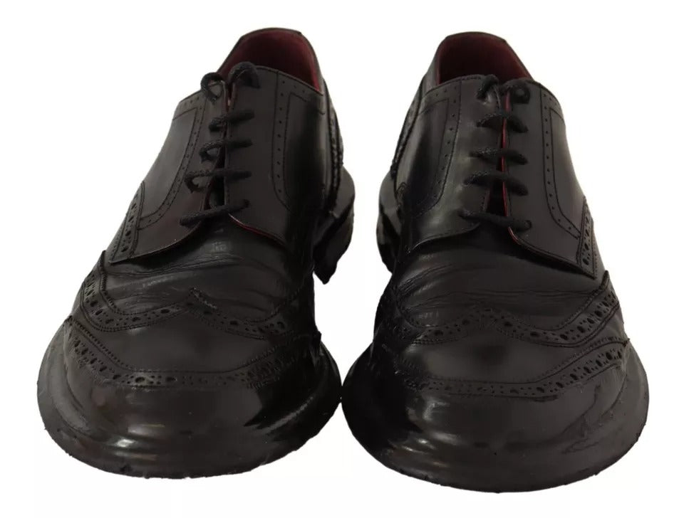 Chaussures Richelieu Dolce & Gabbana en cuir noir
