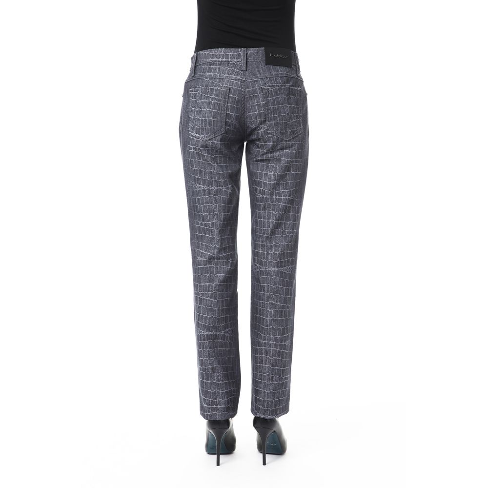 Pantalon Byblos noir en viscose pour femme
