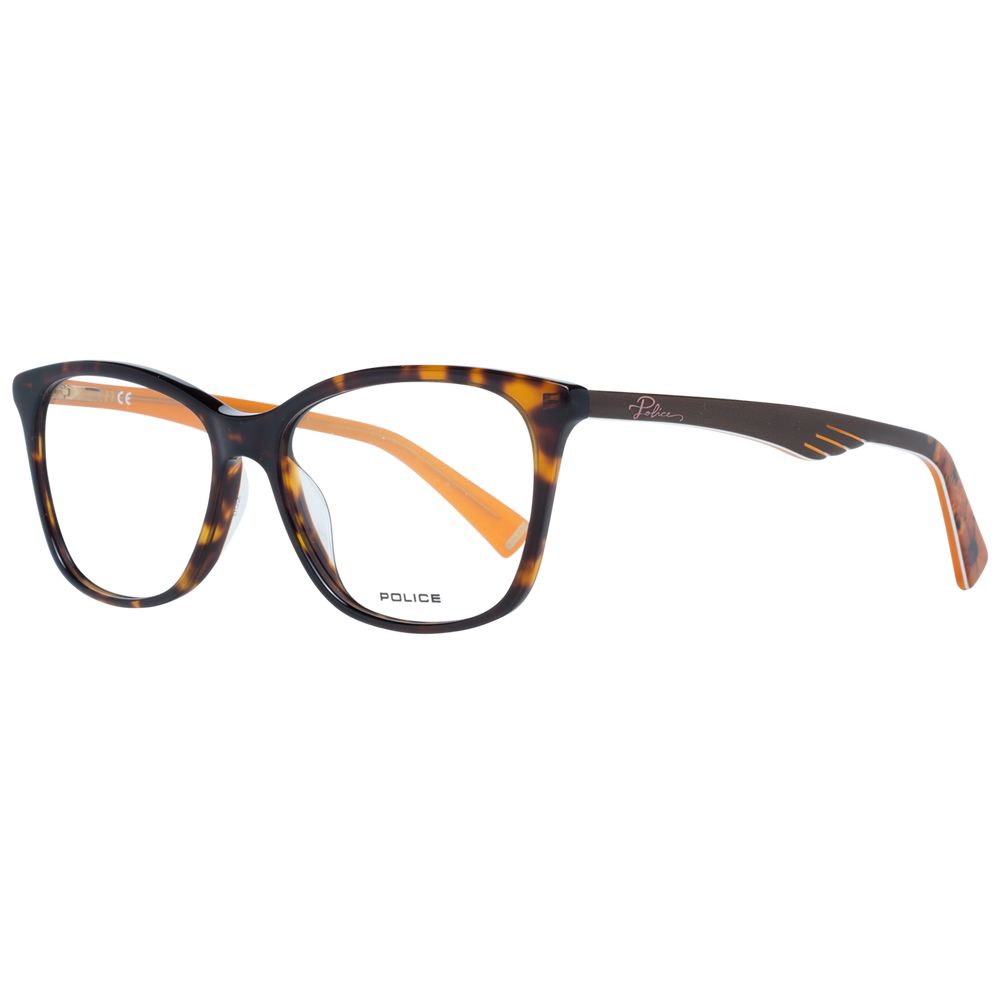 Lunettes (montures) en plastique marron Police