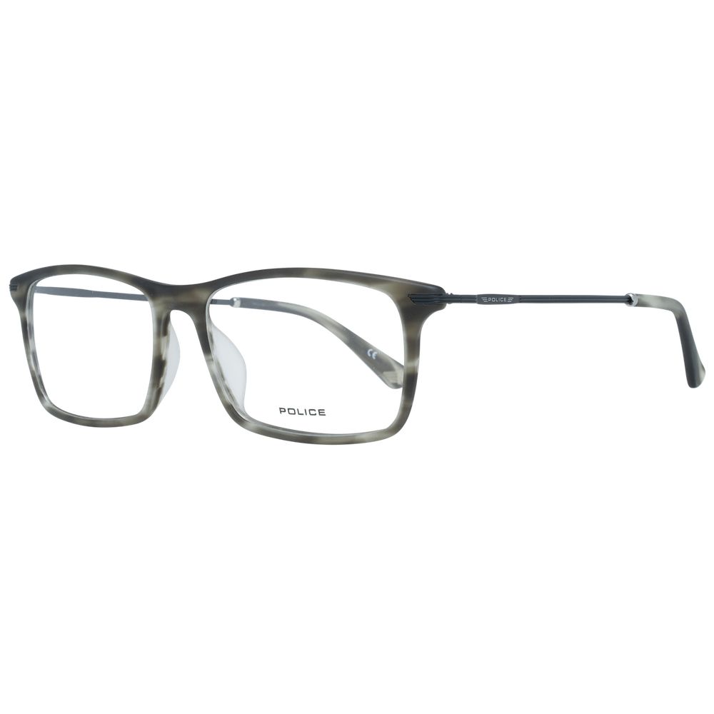Lunettes Police en métal et plastique gris (monture)
