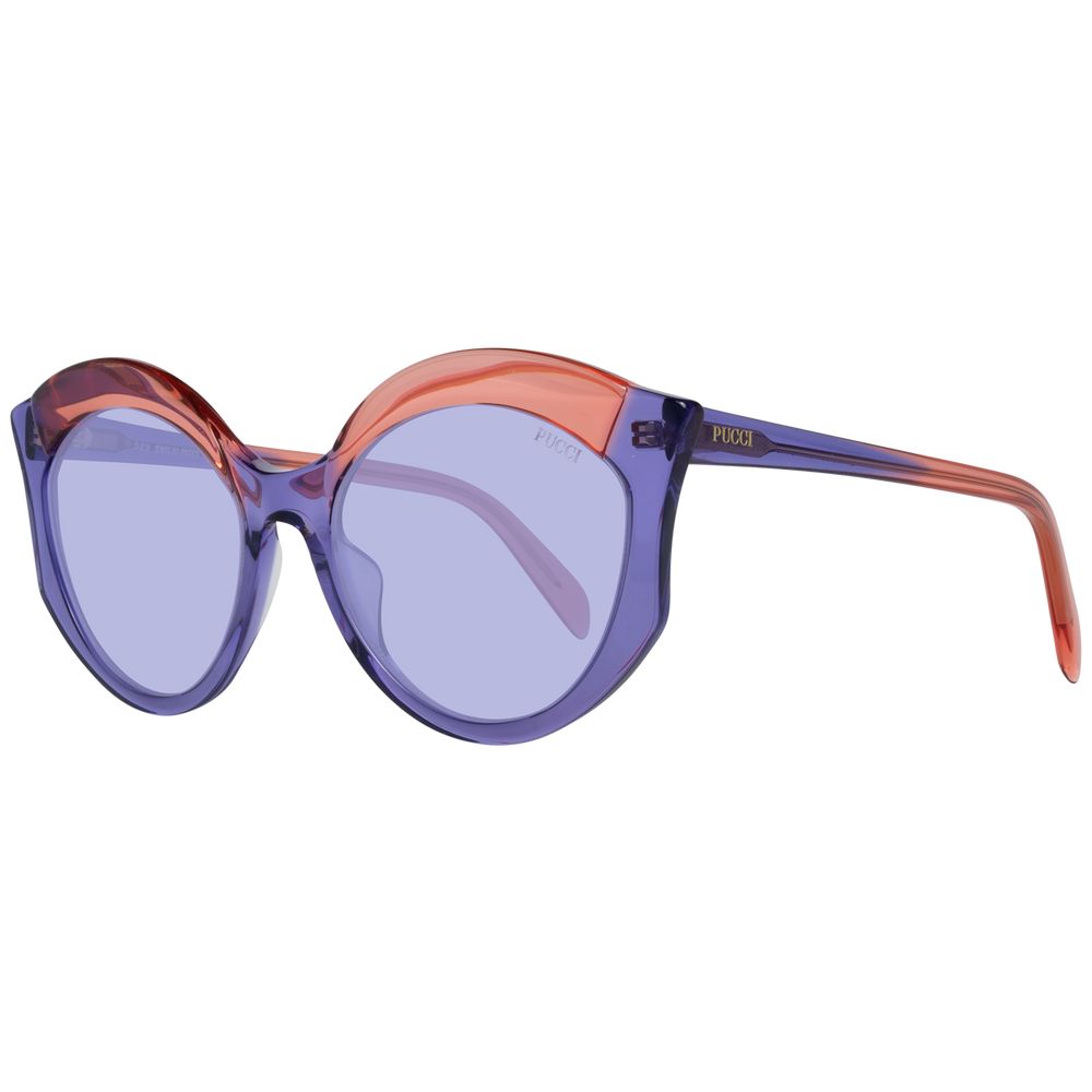Lunettes de soleil Emilio Pucci en plastique violet