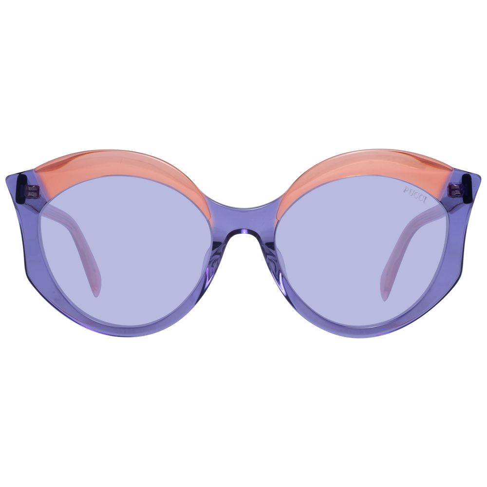 Lunettes de soleil Emilio Pucci en plastique violet