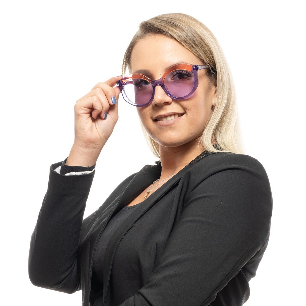 Lunettes de soleil Emilio Pucci en plastique violet