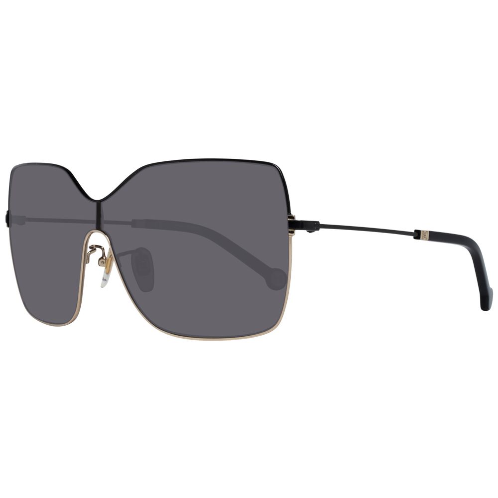 Lunettes de soleil en métal noir Carolina Herrera