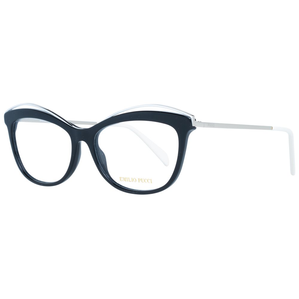 Lunettes Emilio Pucci en métal noir et plastique (Monture)