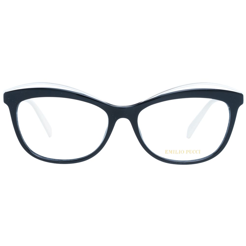 Lunettes Emilio Pucci en métal noir et plastique (Monture)
