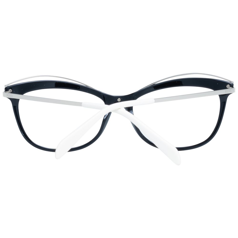 Lunettes Emilio Pucci en métal noir et plastique (Monture)