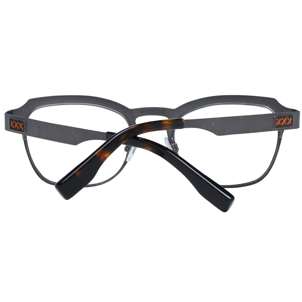 Lunettes (monture) Ermenegildo Zegna grises en titane
