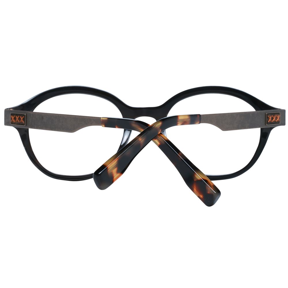 Lunettes Ermenegildo Zegna en corne marron (Monture)