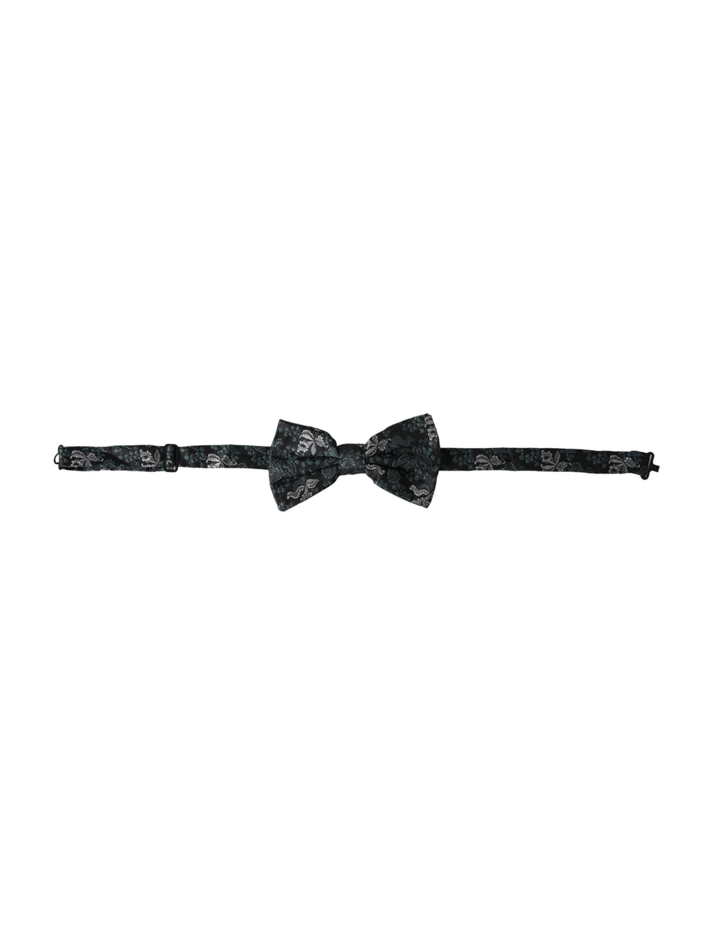 Nœud Papillon Réglable en Soie à Motif Floral Fantaisie Multicolore Dolce & Gabbana pour Homme