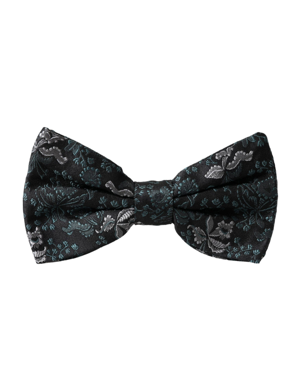 Nœud Papillon Réglable en Soie à Motif Floral Fantaisie Multicolore Dolce & Gabbana pour Homme