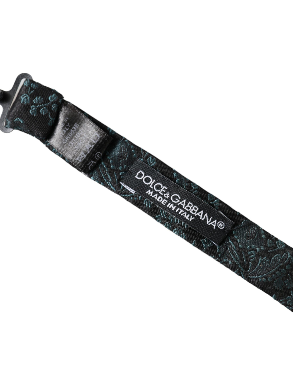 Nœud Papillon Réglable en Soie à Motif Floral Fantaisie Multicolore Dolce & Gabbana pour Homme