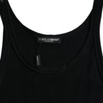 Débardeur Dolce & Gabbana noir sans manches Sous-vêtement Homme