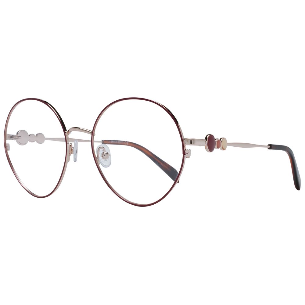 Lunettes (monture) en métal multicolore Emilio Pucci