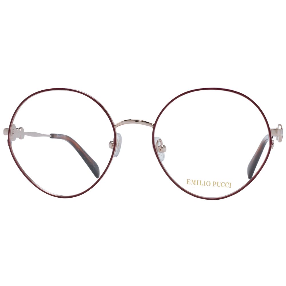 Lunettes (monture) en métal multicolore Emilio Pucci