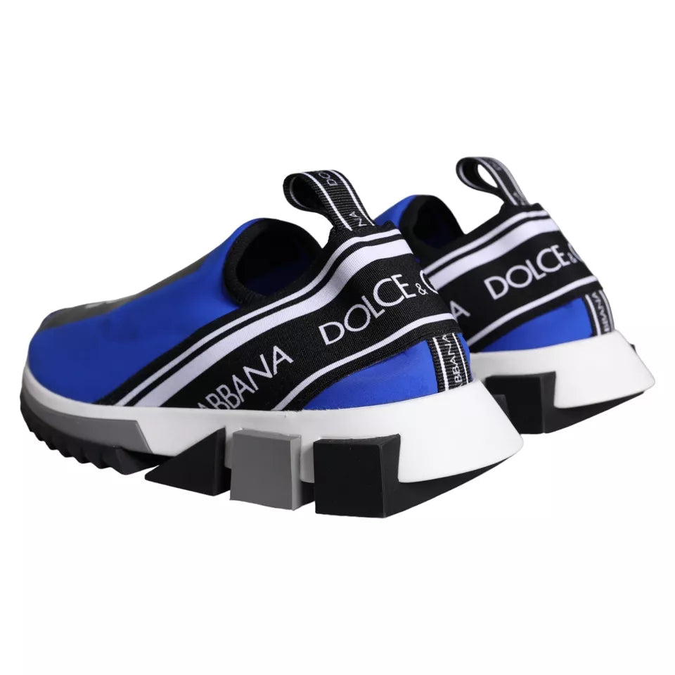 Chaussures Sneakers Basses Sorrento Dolce & Gabbana Bleues Logo