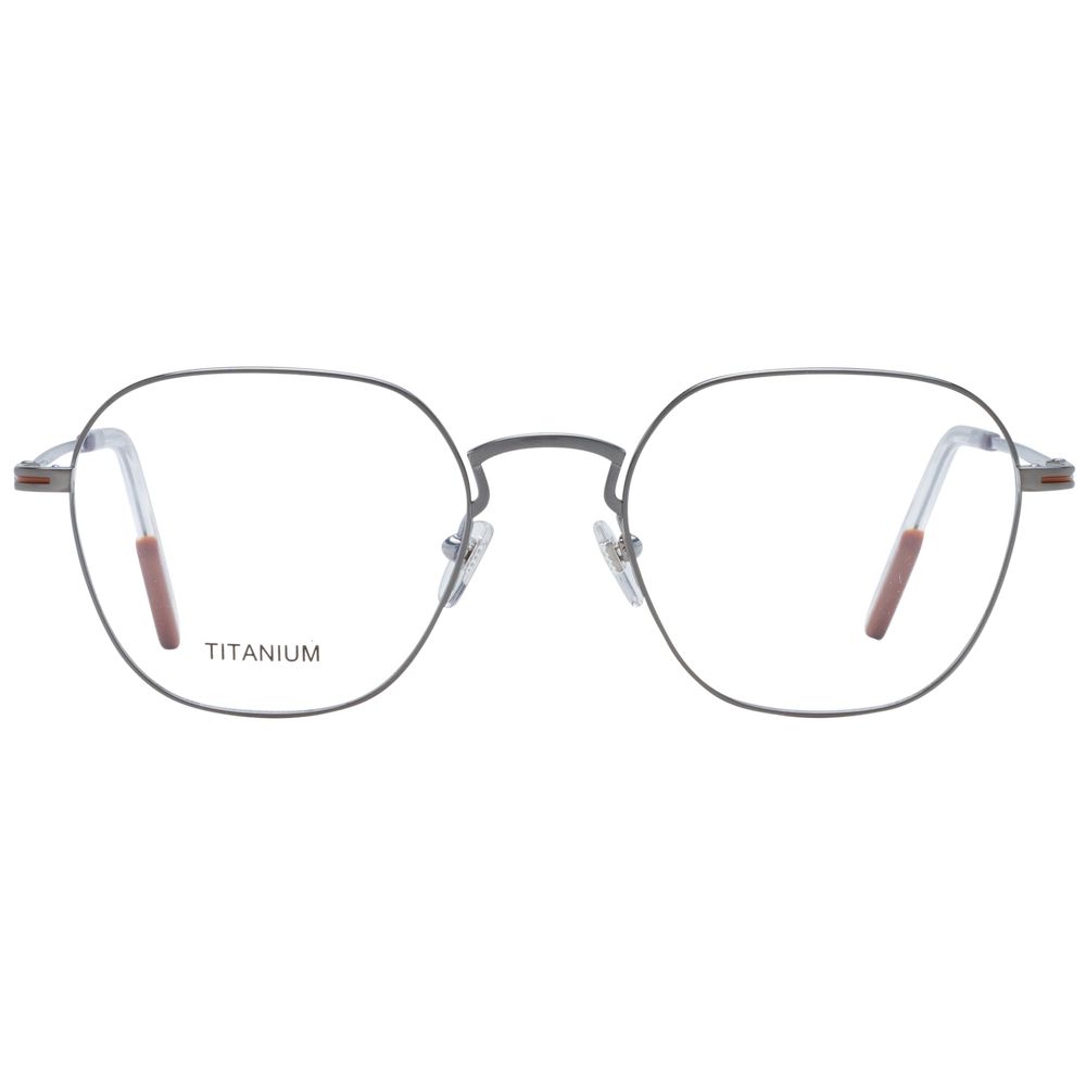 Lunettes (monture) Ermenegildo Zegna grises en titane