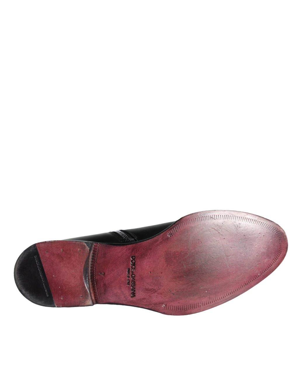 Dolce & Gabbana Bottines Homme en Cuir de Veau Noir Chaussures Homme