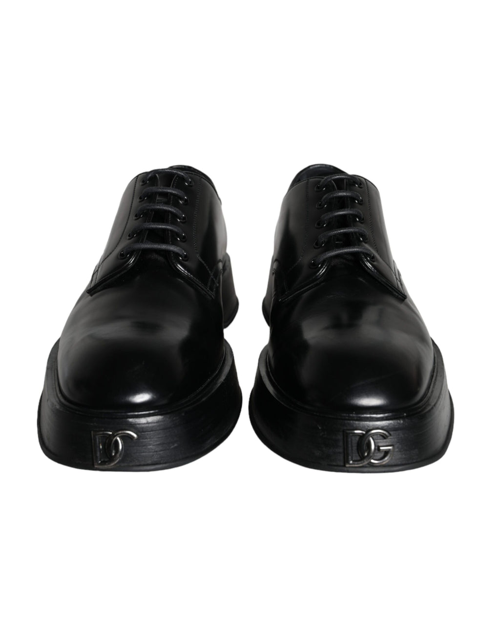 Chaussures habillées de ville Dolce & Gabbana en cuir de veau noir de type Derby