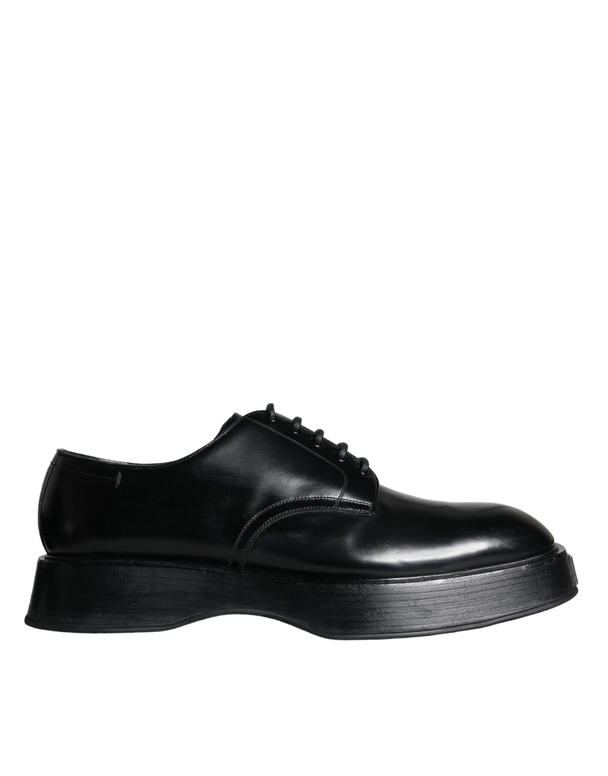 Chaussures habillées de ville Dolce & Gabbana en cuir de veau noir de type Derby