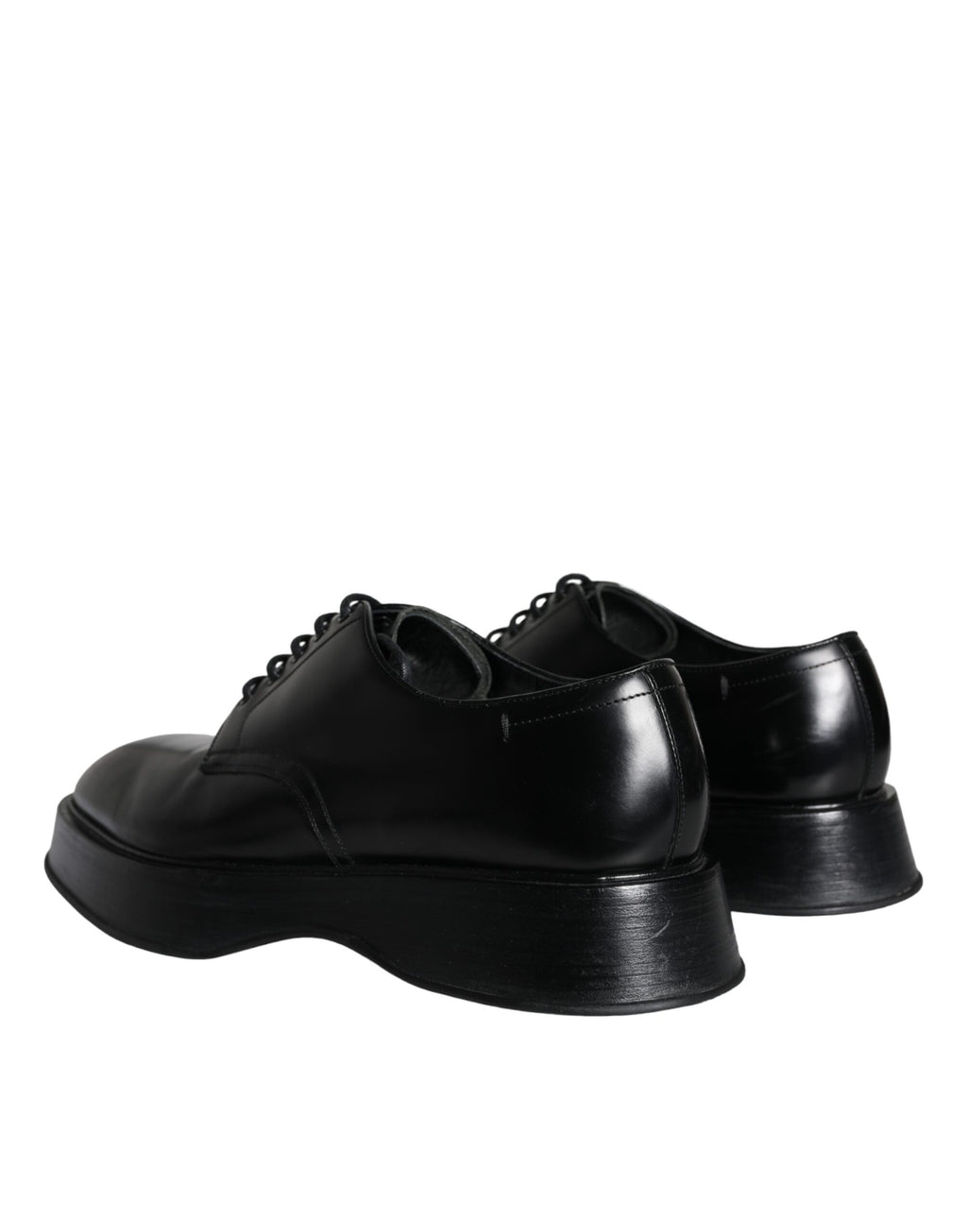 Chaussures habillées de ville Dolce & Gabbana en cuir de veau noir de type Derby