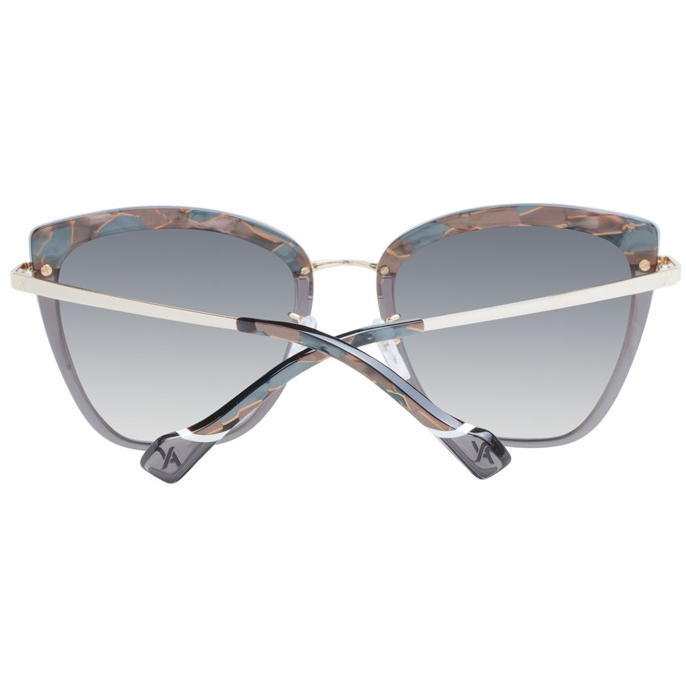 Yalea Graue Damen Sonnenbrille