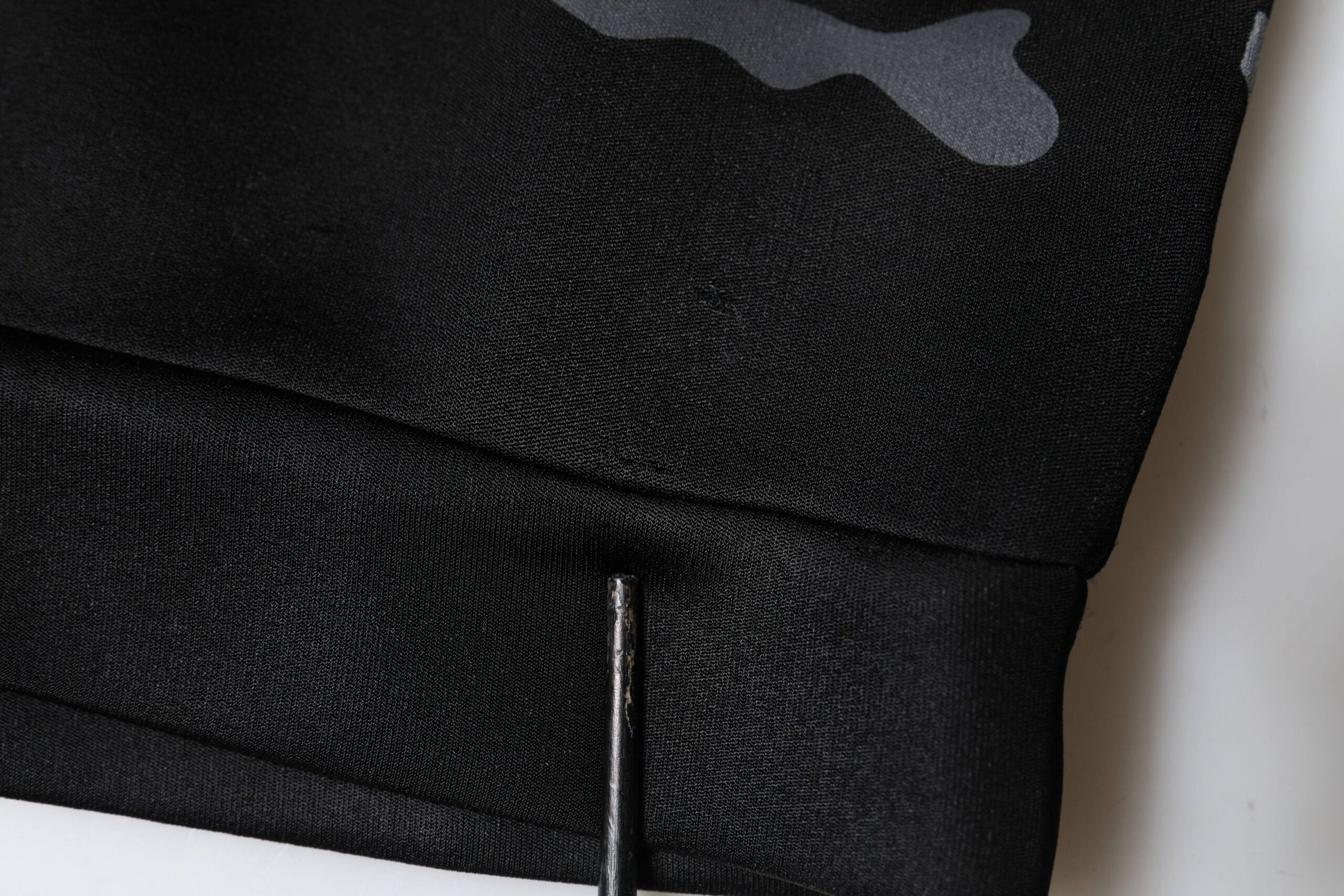 Dolce & Gabbana Sweat-shirt col rond camouflage noir