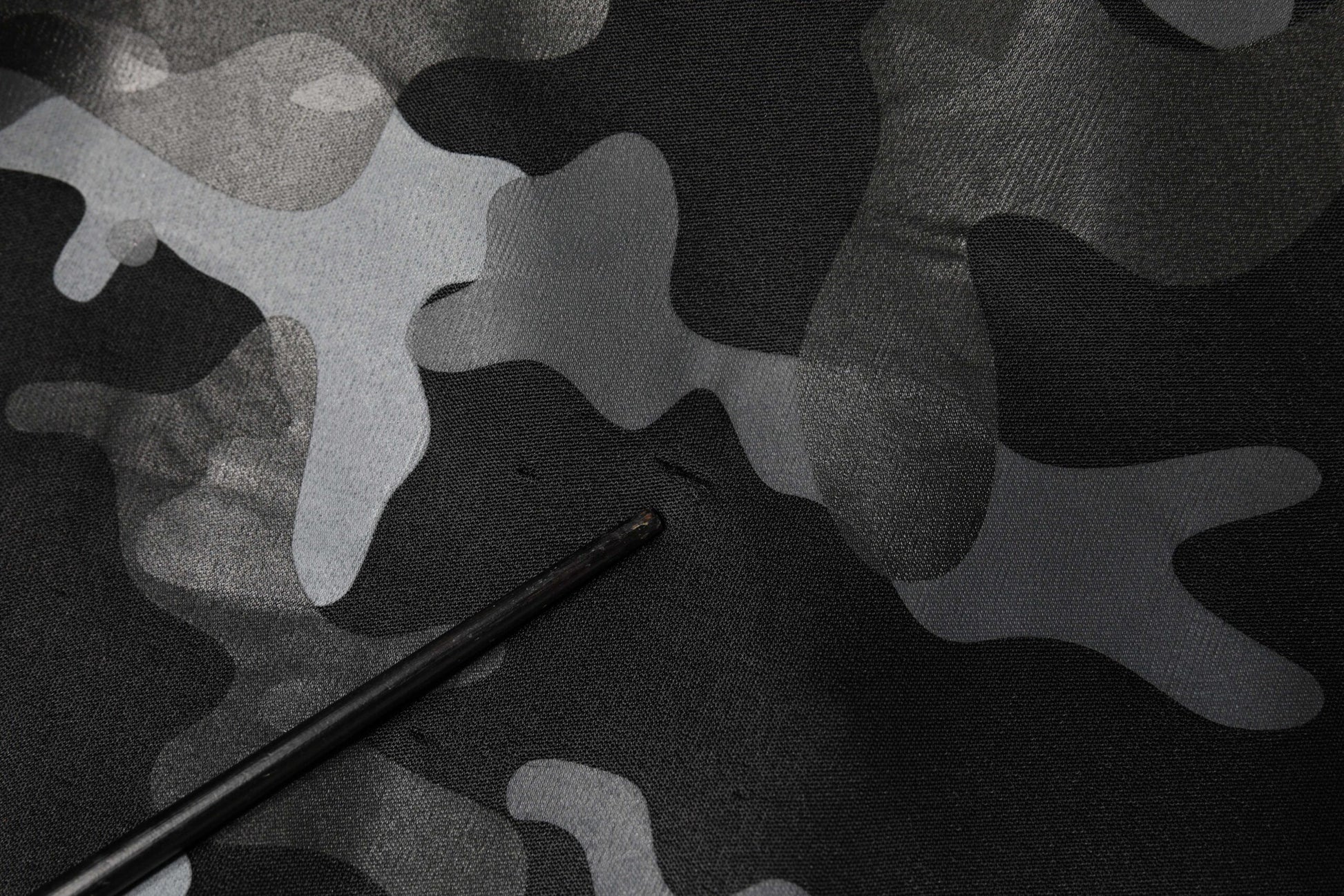 Dolce & Gabbana Sweat-shirt col rond camouflage noir