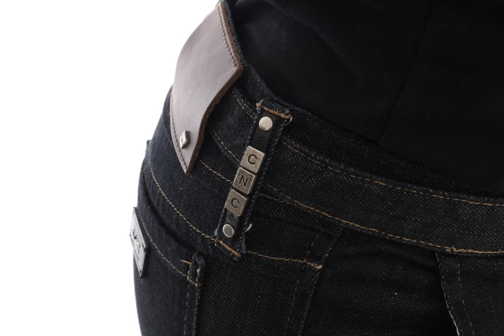 Jean slim stretch en coton bleu Costume National