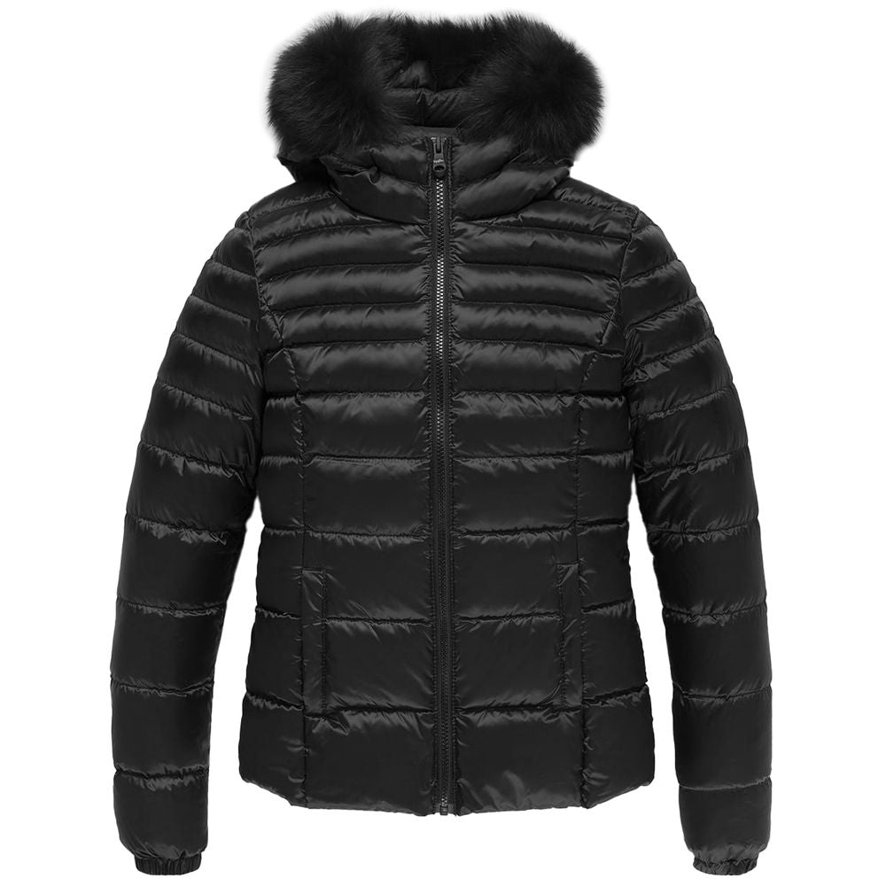 Refrigiwear Schwarze Nylonjacke für Damen