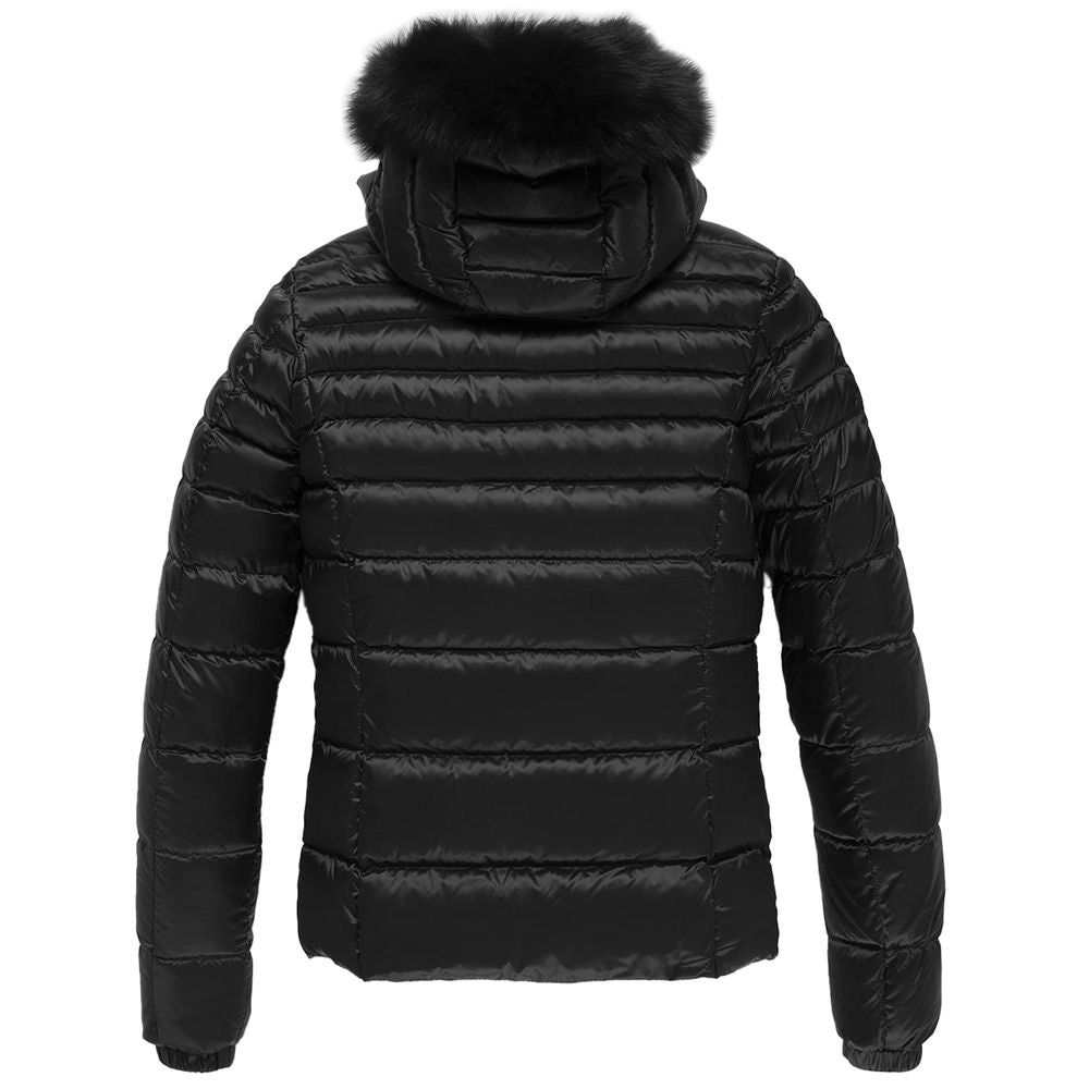 Refrigiwear Schwarze Nylonjacke für Damen