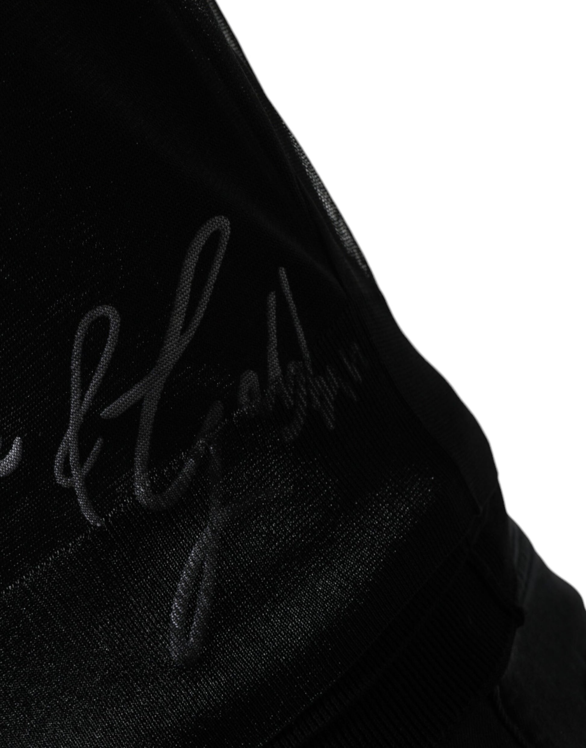 Pull Dolce & Gabbana en polyester noir
