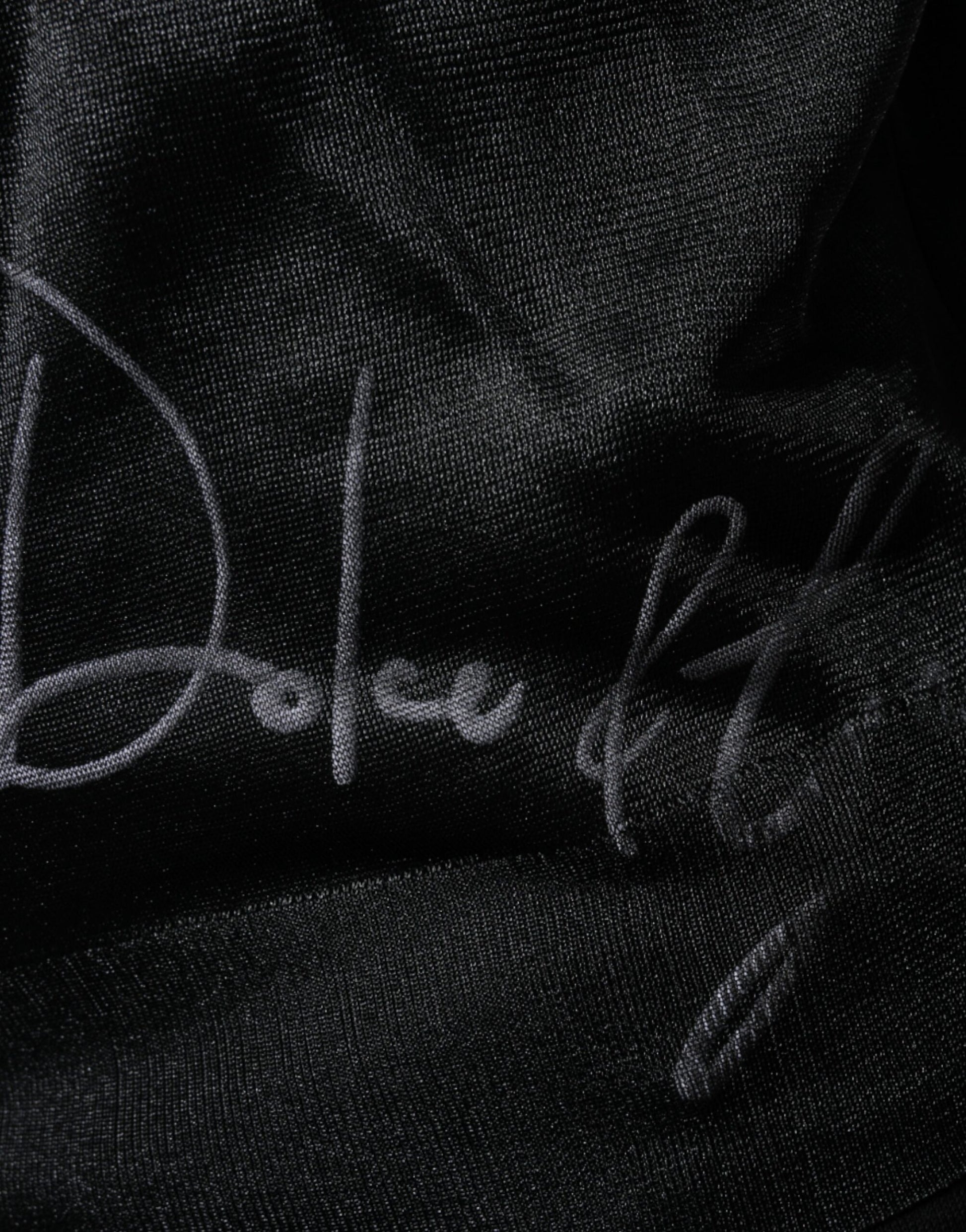 Pull Dolce & Gabbana en polyester noir