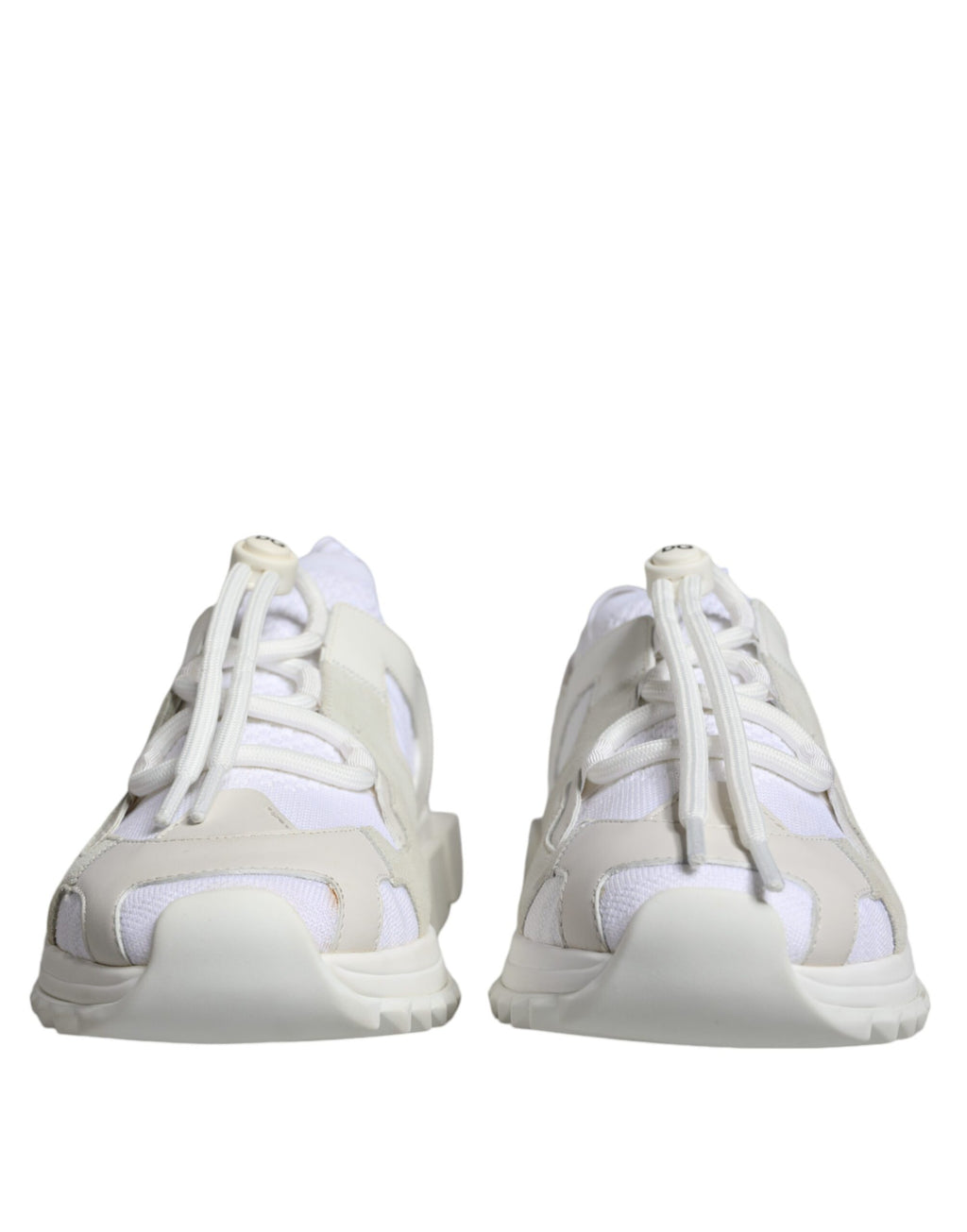 Chaussures Sneakers Dolce & Gabbana Sorrento Trekking en Maille Blanche