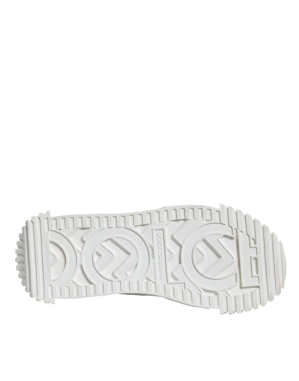 Chaussures Sneakers Basses NS1 Dolce & Gabbana Blanches à Lacets