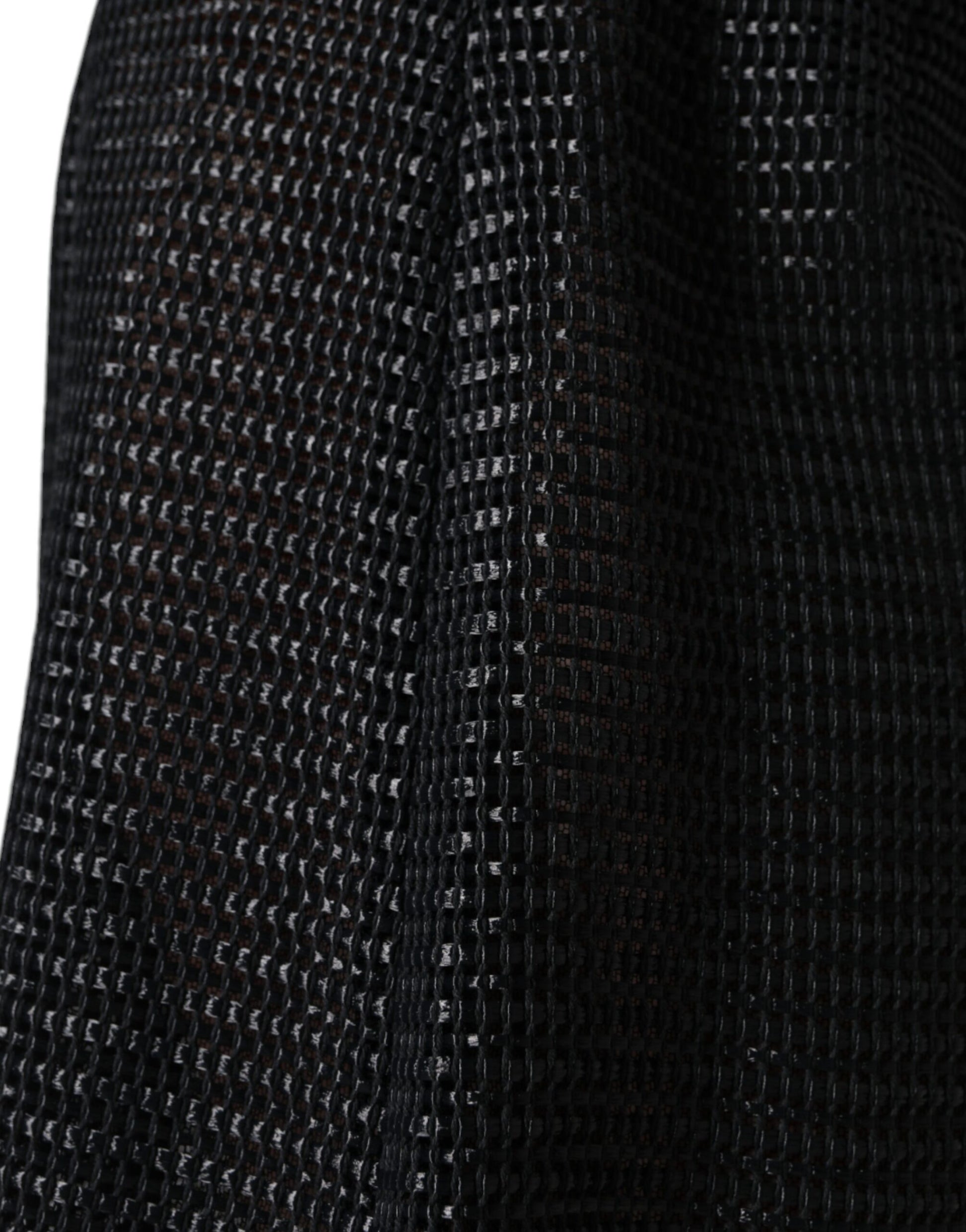 Jupe crayon taille haute noire en viscose Dolce & Gabbana